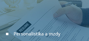 Personalistika a mzdy